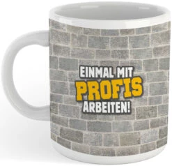 Yvolve - Einmal Mit Profis - Tasse