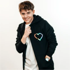 Nico - Heart - Zip-Hoodie