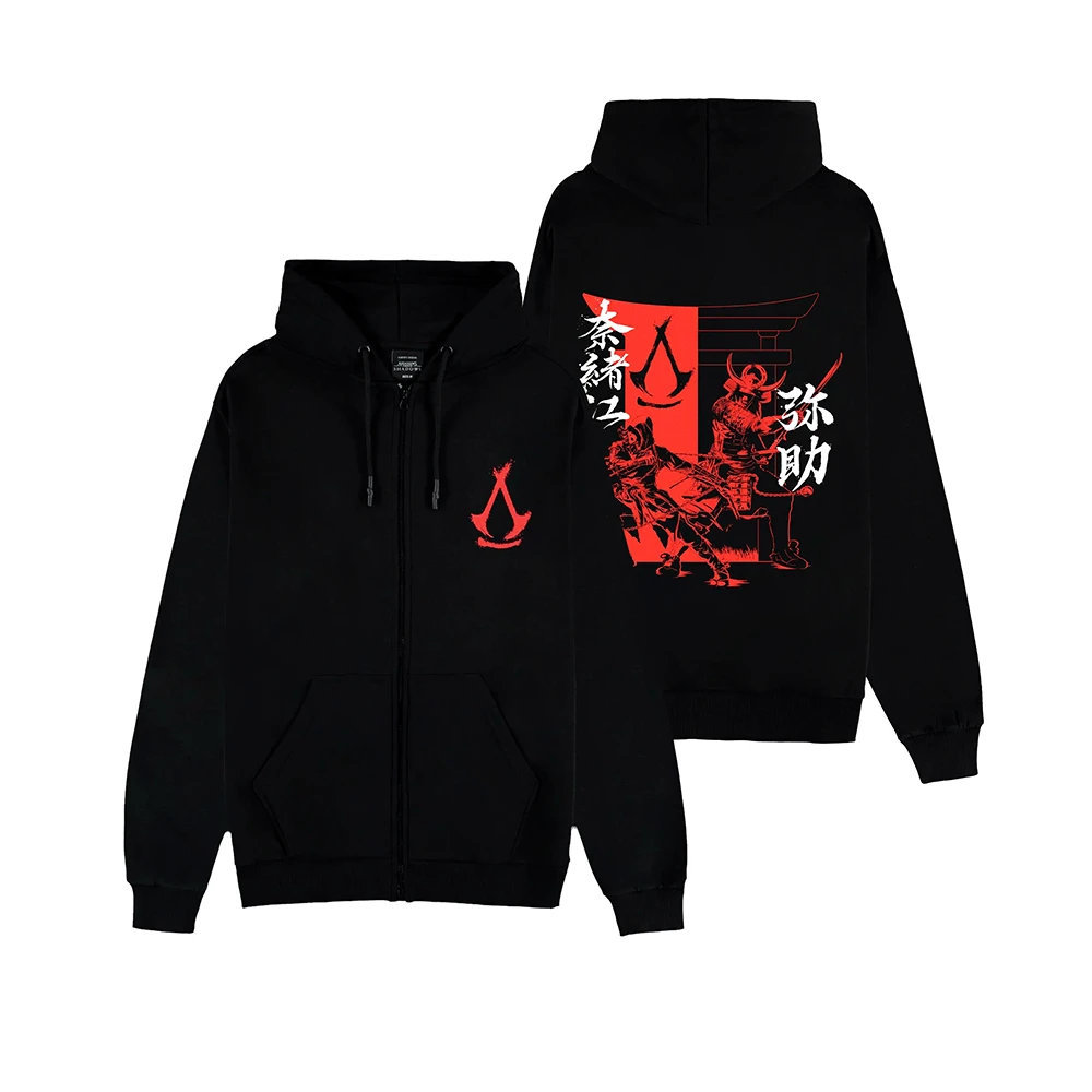 Difuzed Assassin's Creed Shadows - Two Tone Kanji - Zip-Hoodie 1 Difuzed Assassin's Creed Shadows - Two Tone Kanji - Zip-Hoodie