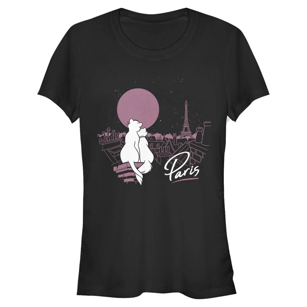 Aristocats - Together In Paris - Girlshirt 1 Aristocats - Together In Paris - Girlshirt