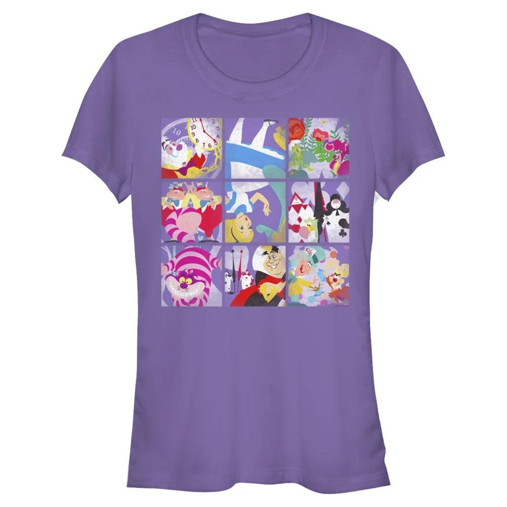 Alice Im Wunderland - Wonder Art Blocks - Girlshirt 1 Alice Im Wunderland - Wonder Art Blocks - Girlshirt