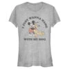 Mickey Mouse - Mickey Dog Fill Lover - Girlshirt