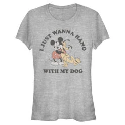 Mickey Mouse - Mickey Dog Fill Lover - Girlshirt