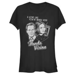 WandaVision - Monochrome Wanda - Girlshirt