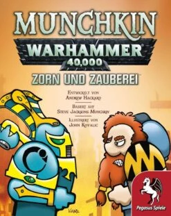 Munchkin - Warhammer 40k - Zorn Und Zauberei Erw. | Deutsch -Yvolve Verkäufe 2cb428b33abf3f1ff134091550d26c49
