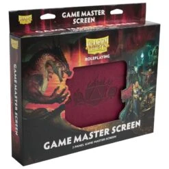 Dragon Shield - RPG Game Master Screen - Blood Red