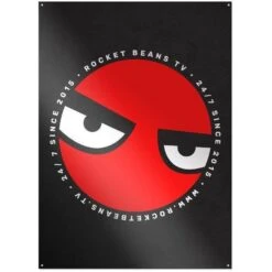 Rocket Beans TV - Cornerbug - Metallschild