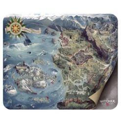 The Witcher - World Map - Mauspad