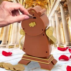 Die Schöne Und Das Biest - Cogsworth - Spardose -Yvolve Verkäufe ABYBUS021b