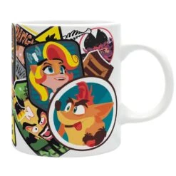Crash Bandicoot - Sticker Crash - Tasse