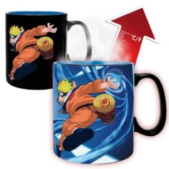 Naruto - Sasuke & Naruto - XXL-Farbwechsel-Tasse