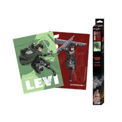 Attack On Titan - Levi & Mikasa - 2 Poster-Set