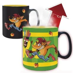 Crash Bandicoot - Nitro - XXL-Farbwechsel-Tasse