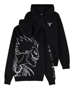Difuzed Death Note - Shinigami - Zip-Hoodie