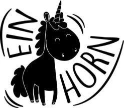 Trinkhorn -Einhorn - 500 Ml -Yvolve Verkäufe Einhorn NEU