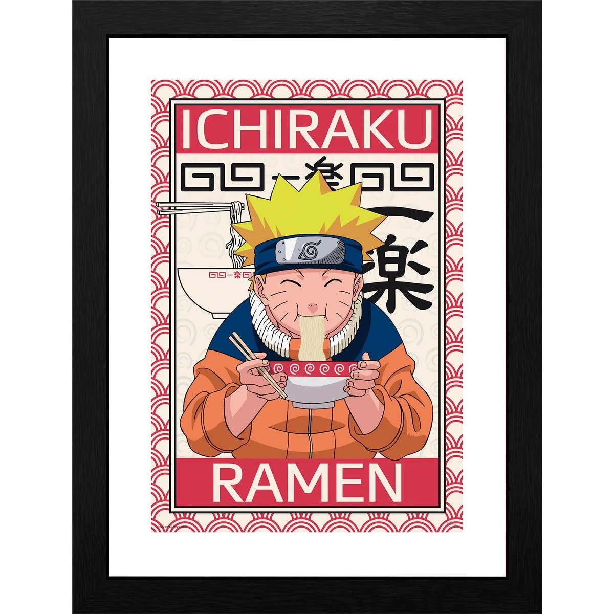 Naruto - Ichiraku Ramen - Gerahmter Kunstdruck 1 Naruto - Ichiraku Ramen - Gerahmter Kunstdruck