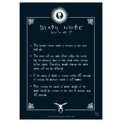 Death Note - Protagonists - 9 Poster-Set -Yvolve Verkäufe GBYDCO523d