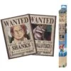 One Piece - Wanted Shanks & Blackbeard - 2 Poster-Set