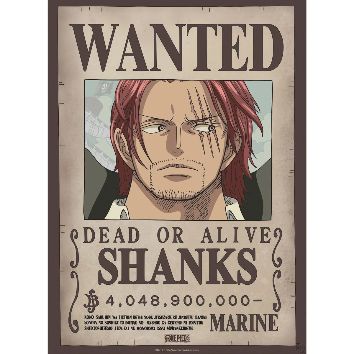 One Piece - Wanted Shanks & Blackbeard - 2 Poster-Set 2 One Piece - Wanted Shanks & Blackbeard - 2 Poster-Set – Bild 2