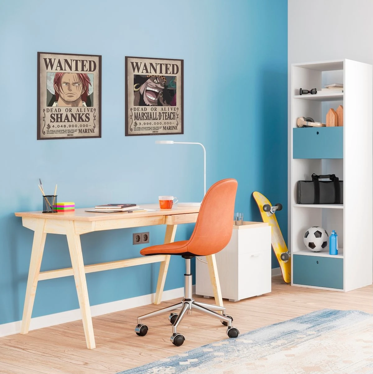 One Piece - Wanted Shanks & Blackbeard - 2 Poster-Set 4 One Piece - Wanted Shanks & Blackbeard - 2 Poster-Set – Bild 4