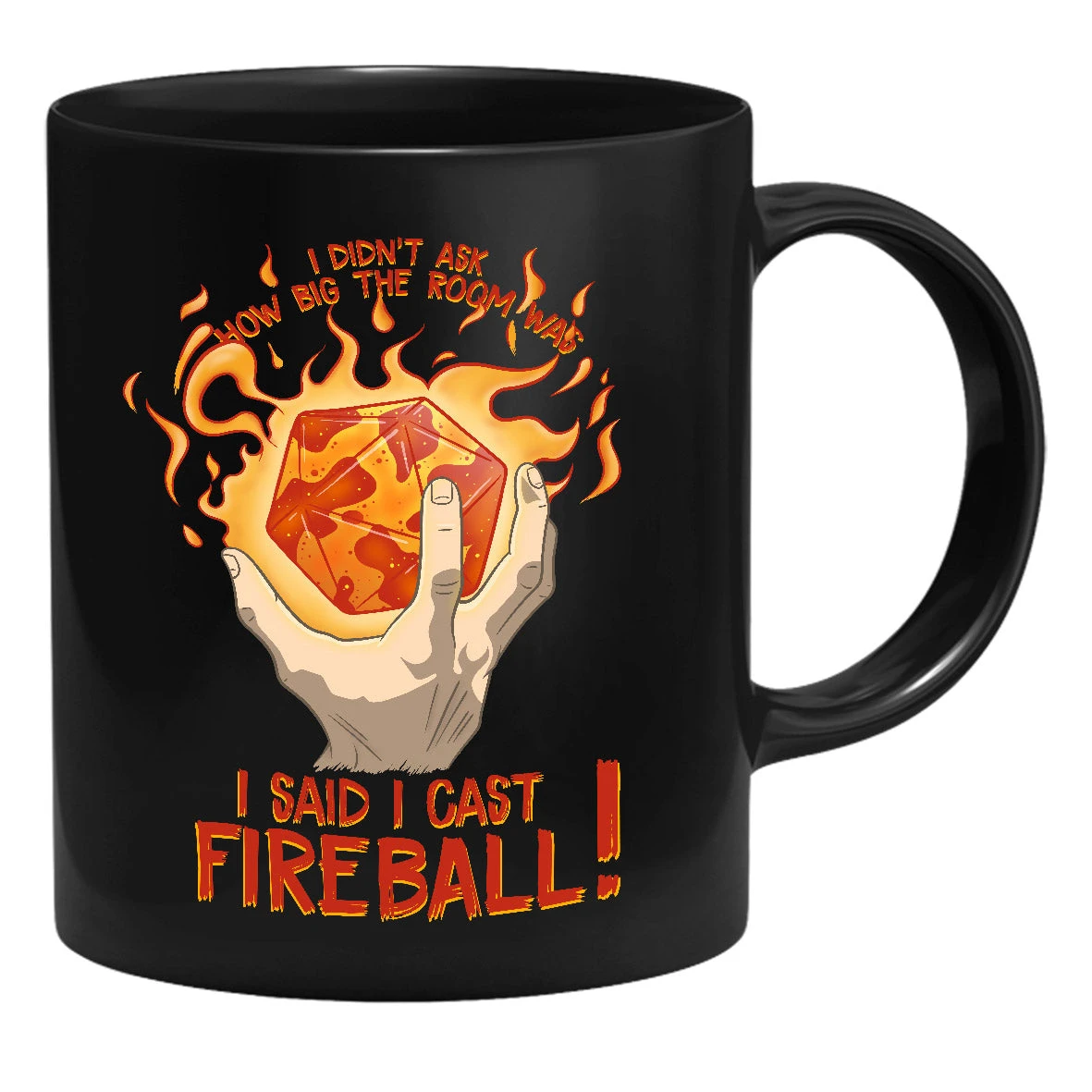 GlassStaff - I Cast Fireball - Tasse 2 GlassStaff - I Cast Fireball - Tasse – Bild 2