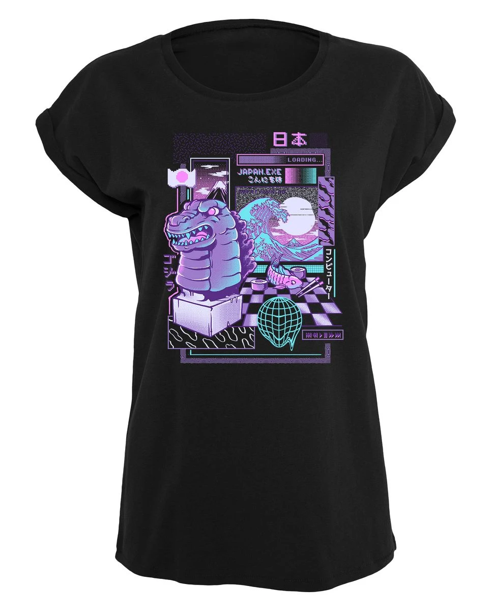 Ilustrata - Japan Wave - Girlshirt 1 Ilustrata - Japan Wave - Girlshirt