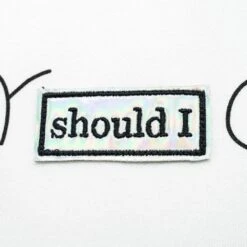 Jodie Calussi - Should I Care - Hoodie (Limited Edition) -Yvolve Verkäufe KP JC Holo Should I Detail