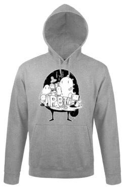 Rocket Beans TV - Brains - Hoodie -Yvolve Verkäufe KP RB Brains Grey Melange