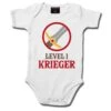 Baby Body - Level 1 Krieger - Strampler - Weiß
