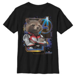 Guardians Of The Galaxy - Space Raccon - Kinder-Shirt