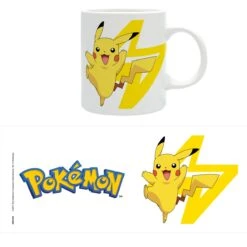Pokemon - Pikachu & Logo - Tasse -Yvolve Verkäufe MG2482e