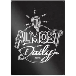 Rocket Beans TV - Almost Daily - Metallschild