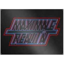 Rocket Beans TV - Maximale Realität - Metallschild