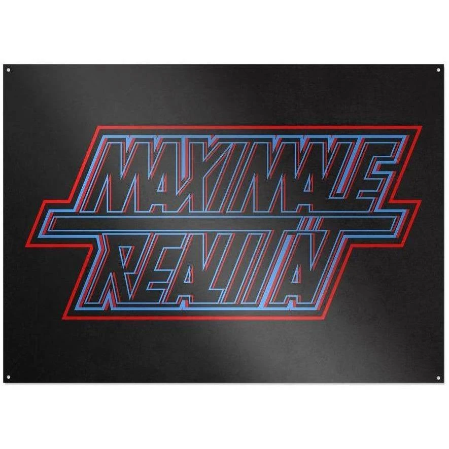 Rocket Beans TV - Maximale Realität - Metallschild 1 Rocket Beans TV - Maximale Realität - Metallschild