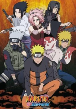 Naruto - Team 7 & Itachi - Poster