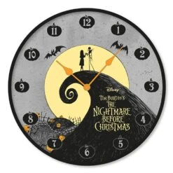 The Nightmare Before Christmas - Jack & Sally - Wanduhr