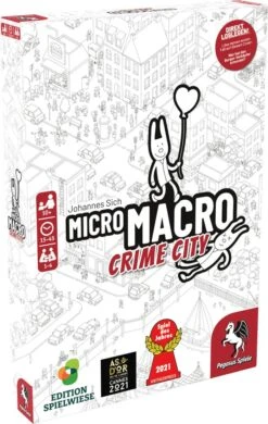 MicroMacro: Crime City - Brettspiel | Deutsch