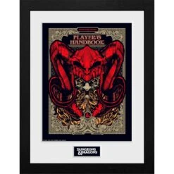 Dungeons & Dragons - Players Handbook - Gerahmter Kunstdruck