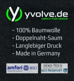 Yvolve - Kacke - T-Shirt -Yvolve Verkäufe Produktbild USPs e536c205 e015 44ef ab42 4e84f373fb58