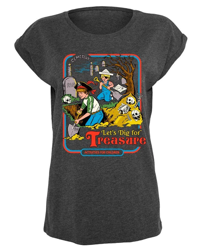 Steven Rhodes - Let's Dig For Treasure - Girlshirt 1 Steven Rhodes - Let's Dig For Treasure - Girlshirt