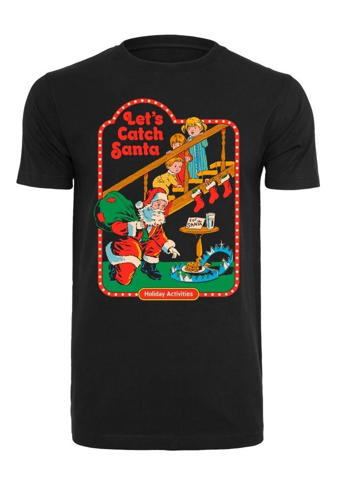 Steven Rhodes - Let's Catch Santa - T-Shirt 2 Steven Rhodes - Let's Catch Santa - T-Shirt – Bild 2