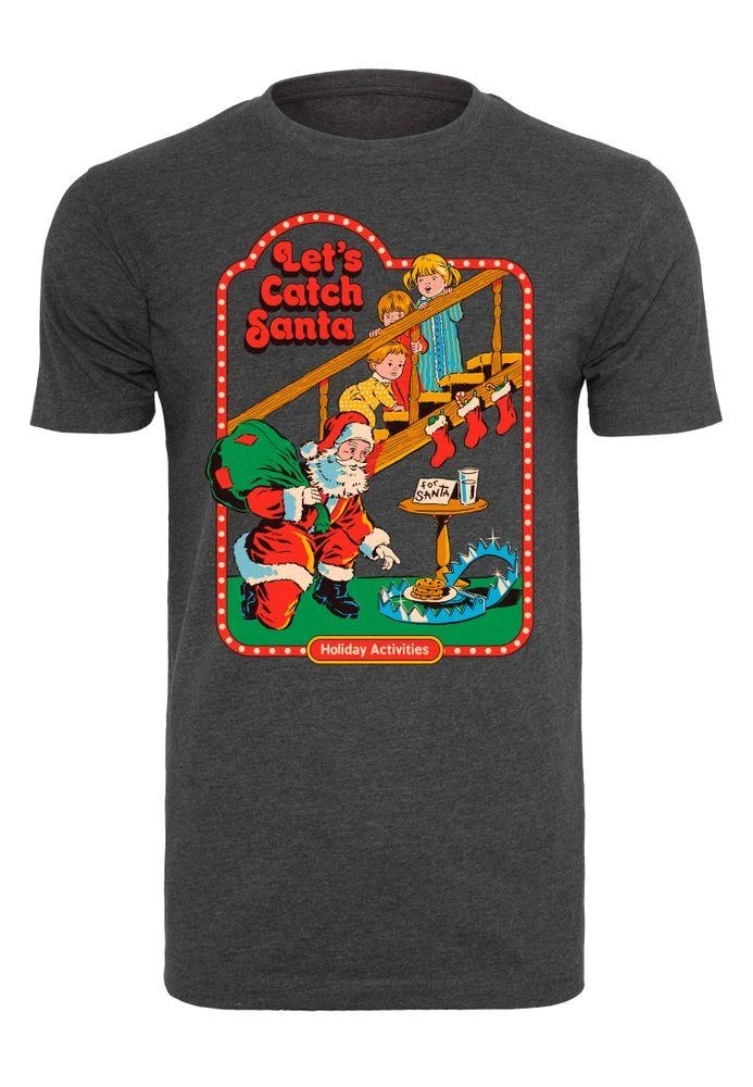 Steven Rhodes - Let's Catch Santa - T-Shirt 1 Steven Rhodes - Let's Catch Santa - T-Shirt