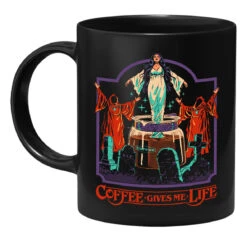 Steven Rhodes - Coffee Gives Me Life - Tasse -Yvolve Verkäufe STE 0052 MB3
