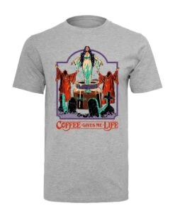 Steven Rhodes - Coffee Gives Me Life - T-Shirt 6 Steven Rhodes - Coffee Gives Me Life - T-Shirt -Yvolve Verkäufe STE 0052 THG