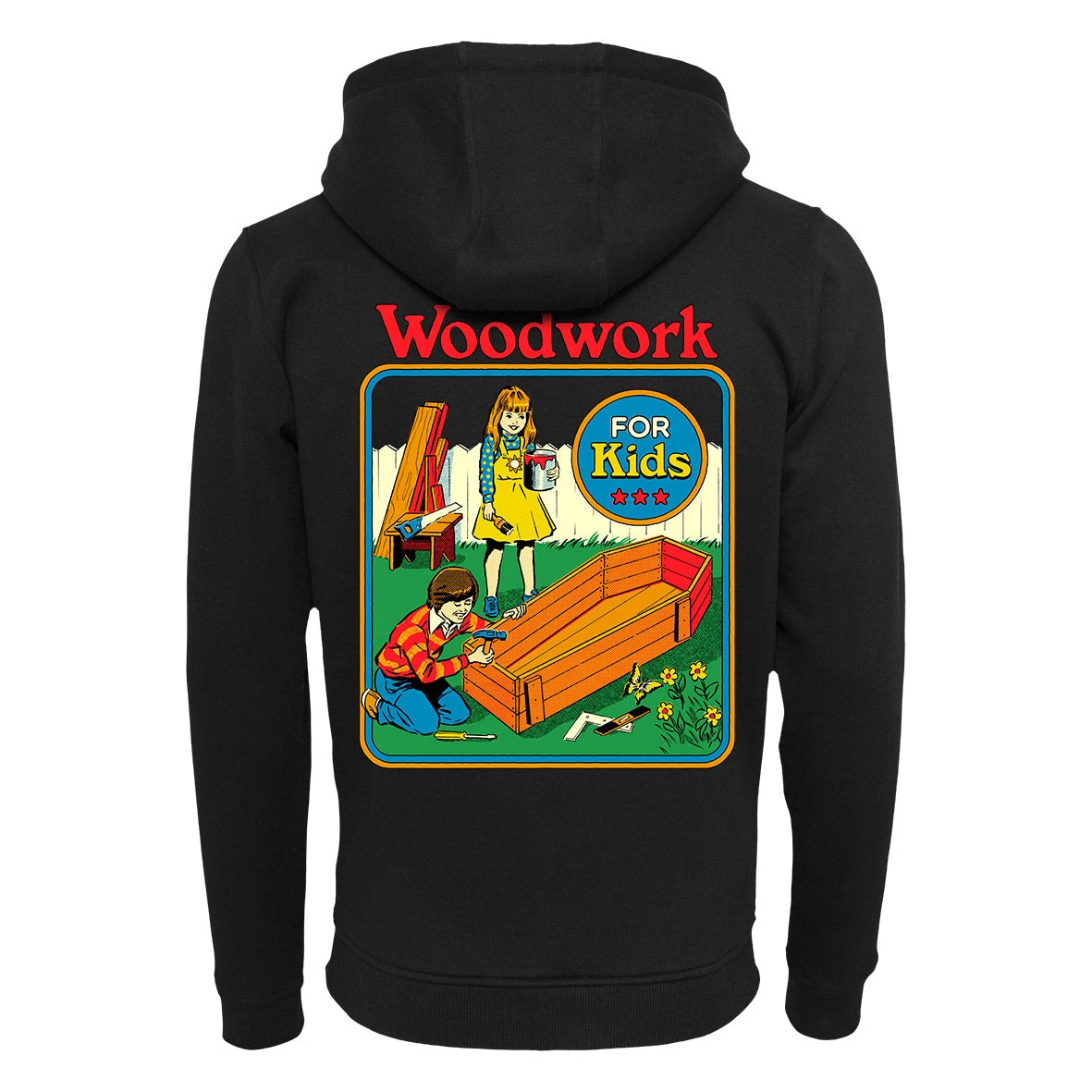 Steven Rhodes - Woodwork For Kids - Zip-Hoodie 2 Steven Rhodes - Woodwork For Kids - Zip-Hoodie – Bild 2