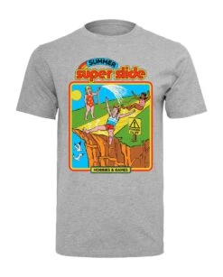 Steven Rhodes - Summer-Super-Slide - T-Shirt -Yvolve Verkäufe STE 0106 THG