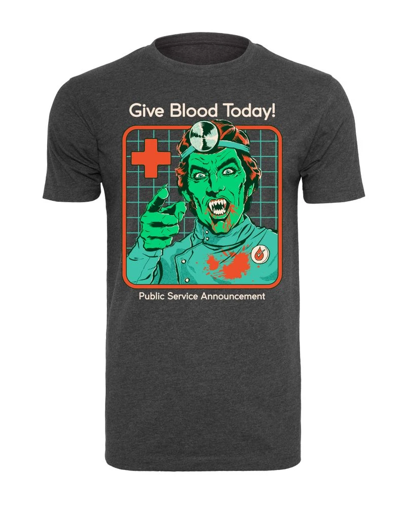 Steven Rhodes - Give Blood Today - T-Shirt 1 Steven Rhodes - Give Blood Today - T-Shirt