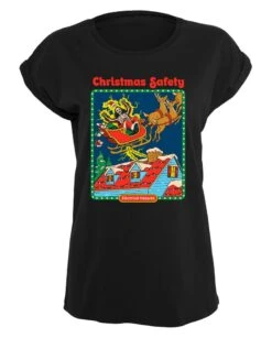 Steven Rhodes - Christmas Safety - Girlshirt -Yvolve Verkäufe STE 0135 GB