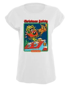 Steven Rhodes - Christmas Safety - Girlshirt