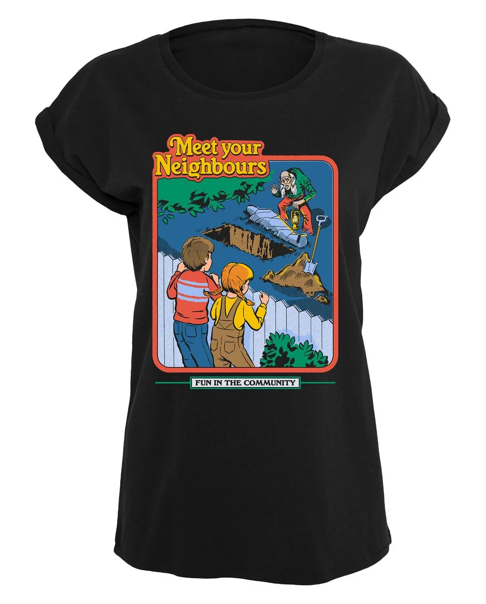 Steven Rhodes - Meet Your Neighbours - Girlshirt 2 Steven Rhodes - Meet Your Neighbours - Girlshirt – Bild 2